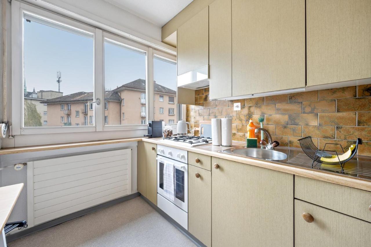 Central Apartment For City Explorers 224 Zurich Exterior photo