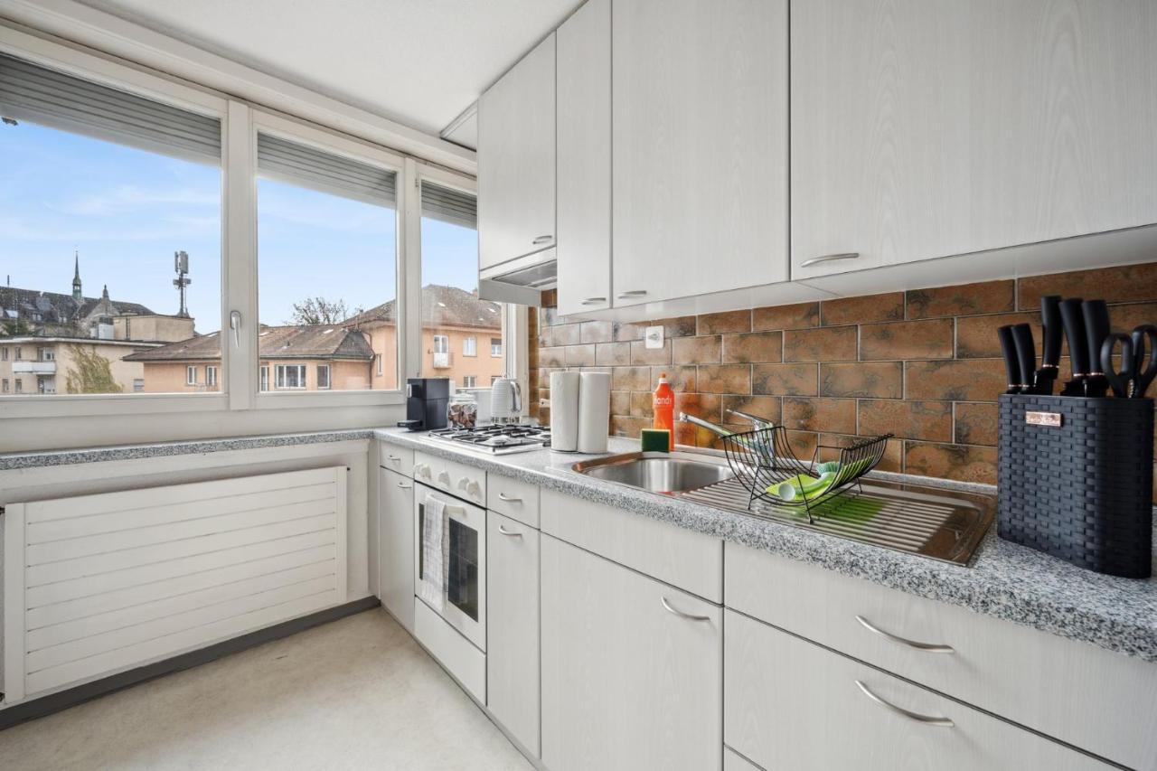 Central Apartment For City Explorers 224 Zurich Exterior photo
